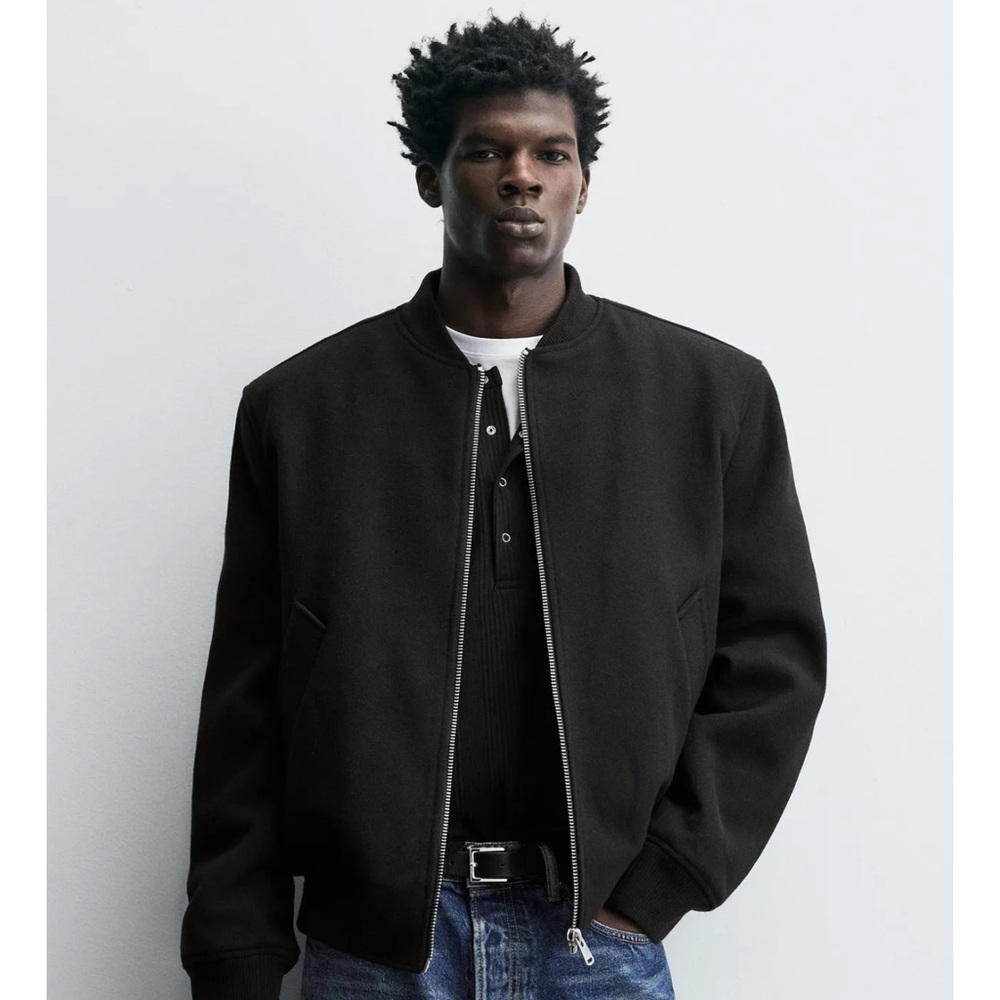 Zara men’s bomber jacket
